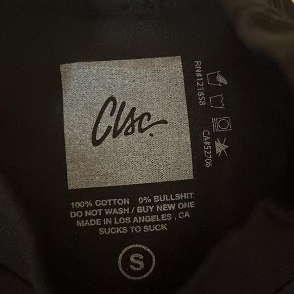 CLSC + Active Rideshop collab t-shirt. Men’s size Small. - Picture 3 of 4